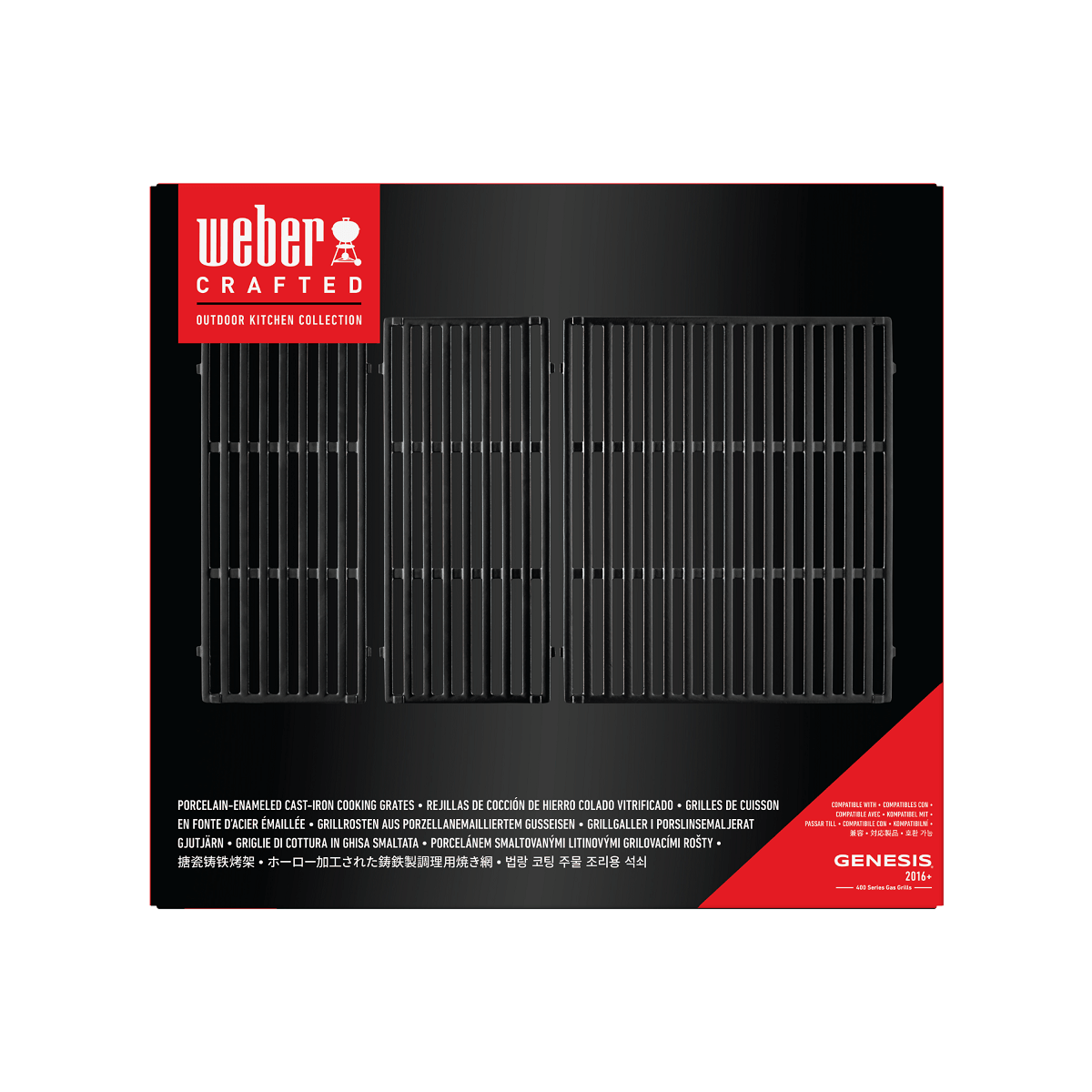 7854 grillgrindur fyrir Weber Genesis 400